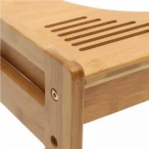 Stól leithris seomra folctha bambú