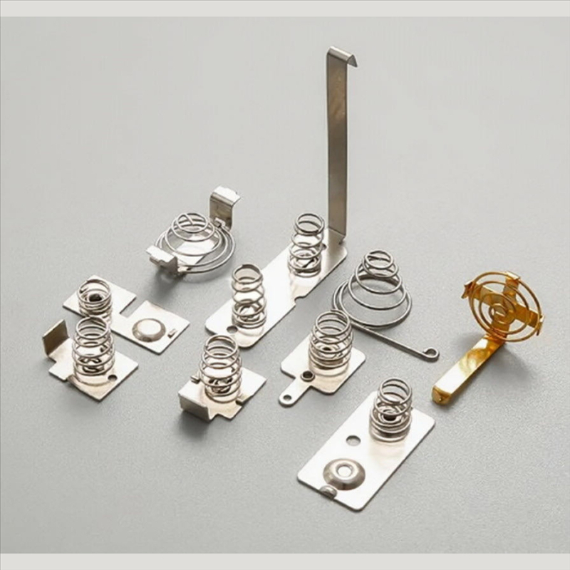 Páirteanna Stampála Miotail Copper Cruach Leictreach Leictreach Leictreonach Teagmháil shrapnel teagmhála ceallraí