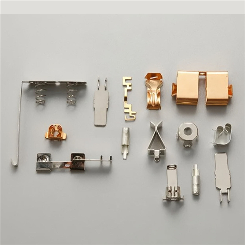 Páirteanna Stampála Miotail Copper Cruach Leictreach Leictreach Leictreonach Teagmháil shrapnel teagmhála ceallraí