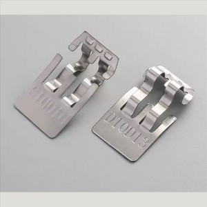 Páirteanna Stampála Miotail Copper Cruach Leictreach Leictreach Leictreonach Teagmháil shrapnel teagmhála ceallraí