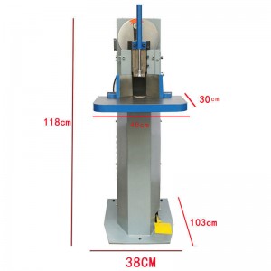 JR-S400 Ardán mór Meaisín Gearradh Cúinne Ingearach Leictreach Gearrthóir Babhta Cúinne