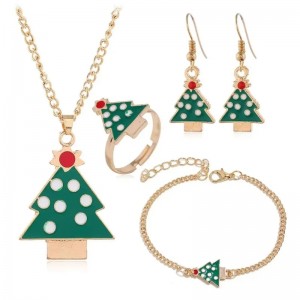 Socraigh Jewelry Téamana Nollag Cloigíní Réinfhianna Saincheap Tacaíocht Crann Nollag Santa Claus
