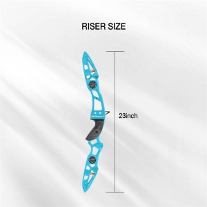 Nika boghery et et-13B Seoltóireacht 23inch ILF Risers Bow Recurve