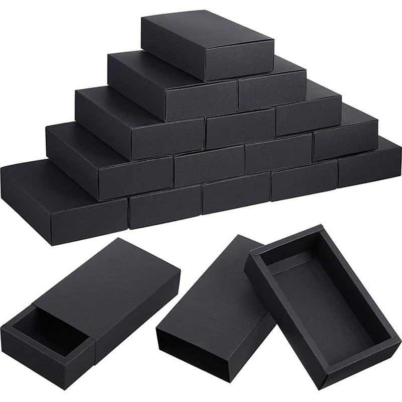 Bosca Bronntanais Luxe Drawer Dubh