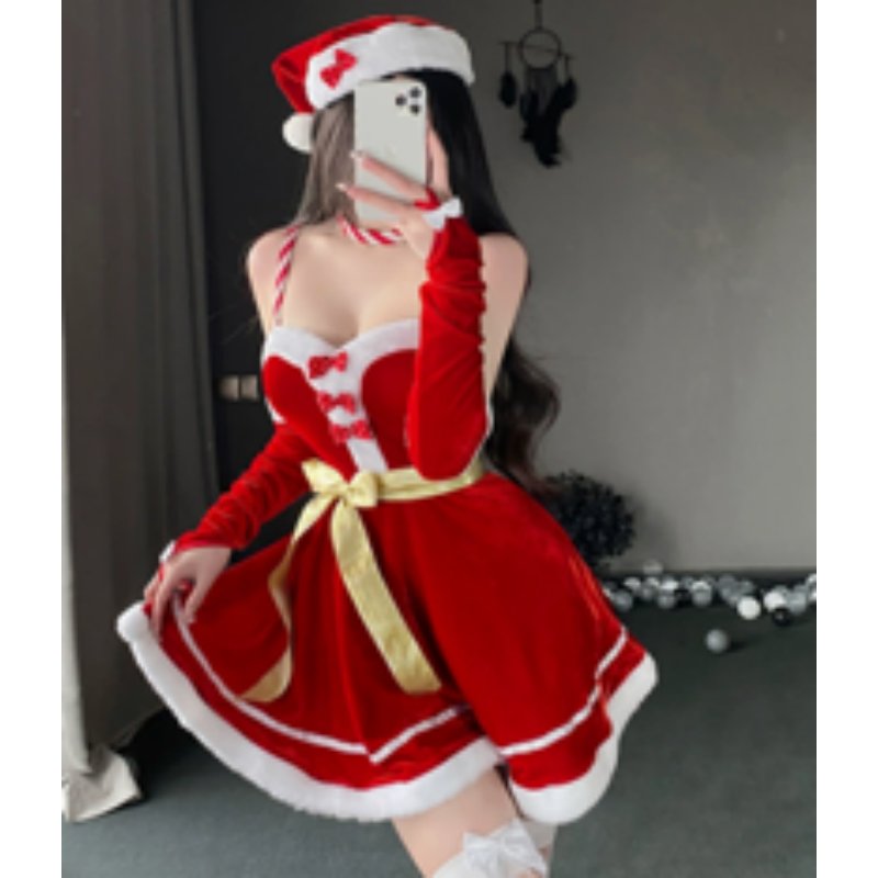Costumes Nollag, gúnaí cosplay Nollag, réinfhianna-Tacair éadaí feidhmíochta céimna Nollag téamaí, éide maidna Nollag 141 Praghas:$132.99