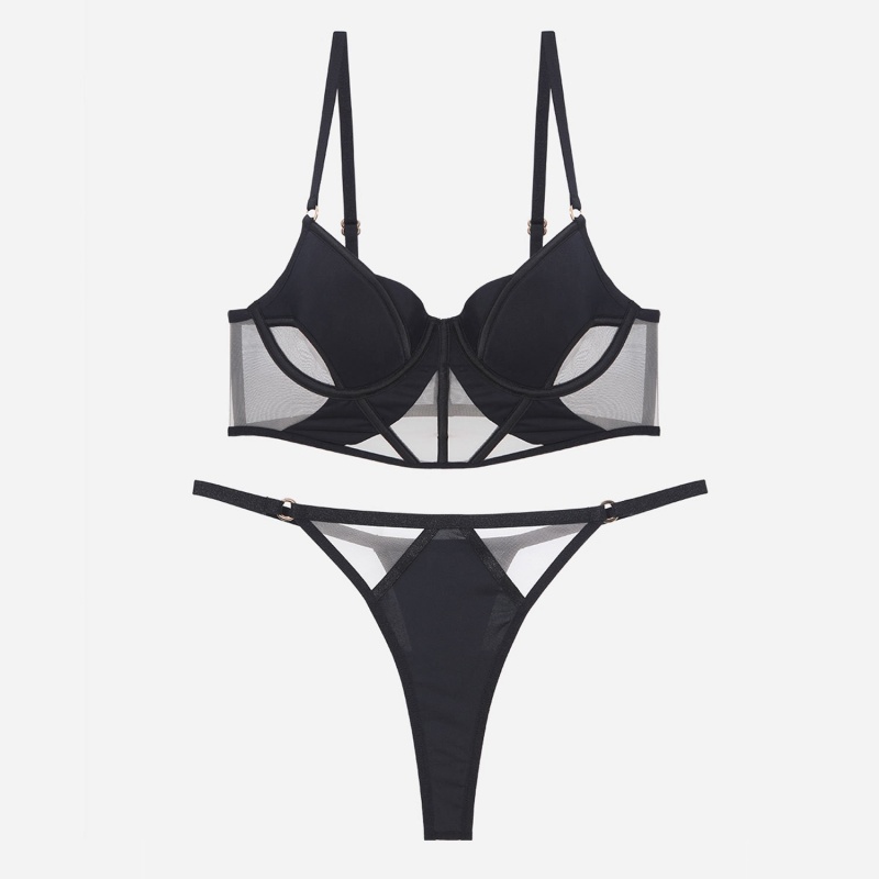 (De chuid)na Fraince - Lingerie stíl. Tanaí sexy - cadás réidh - cóirséad cnámh éisc mogalra dromchla - bra stíl. Fágann sé go bhfuil cíocha móra le feiceáilníos lú agus go gcuireann sé cosc ​​ar sagging W7215PRICE:$199.99