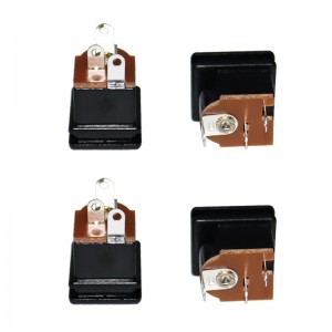 DC Soicéad DC-207, soicéad fuaime díreach isteach, dhá cheann-bioráin bioráin bioráin copair soicéad muirir