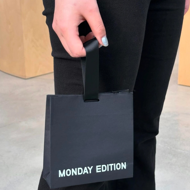 Noir luxe mála iompair