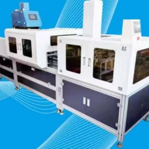 An Iúil-Leabhar iomlán uathoibríoch 1000A-Meaisín tionóil bosca múnlaithe