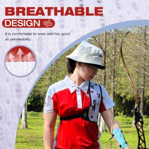 Boghdóireacht Nika 440028 S/M/L archery cailín cófra gardaí