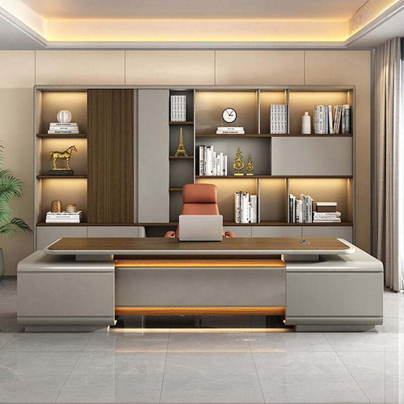 Múnla DBT008 Deasc Feidhmiúcháin, Uachtarán/Deasc Oifige Cathaoirleach, Deasc Ardbhainisteora Préimhe le Cathaoirleach Oifige Socraithe don Bhainisteoir\' Oifig