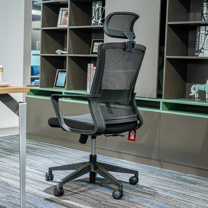 Múnla BGY001 Cathaoirleach Mogall Eirgeanamaíochta Mórdhíola - Breathable Cuartha Ar ais le Airde-Airm Inchoigeartaithe le haghaidh Staidéir, Oifige, agus Seisiúin Suí Fada