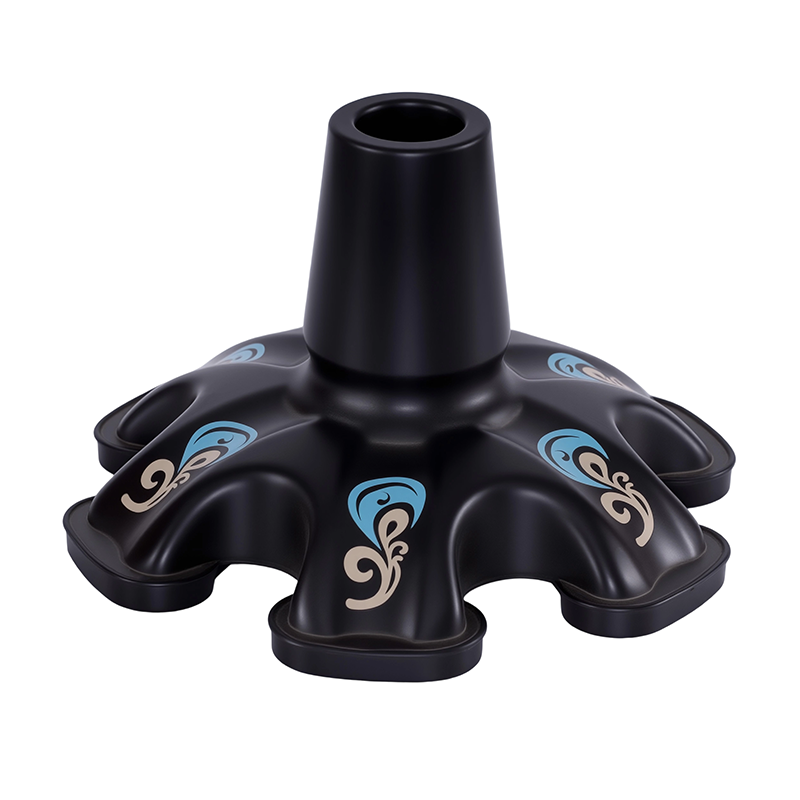 6 Leideanna Crutch Féin Seasamh Prong